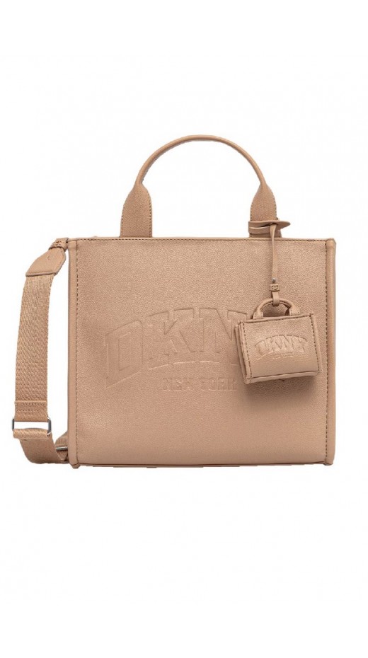 DKNY HADLEE MD TOTE HANDBAG R53AAR57 ΤΣΑΝΤΑ ΓΥΝΑΙΚΕΙΑ BEIGE