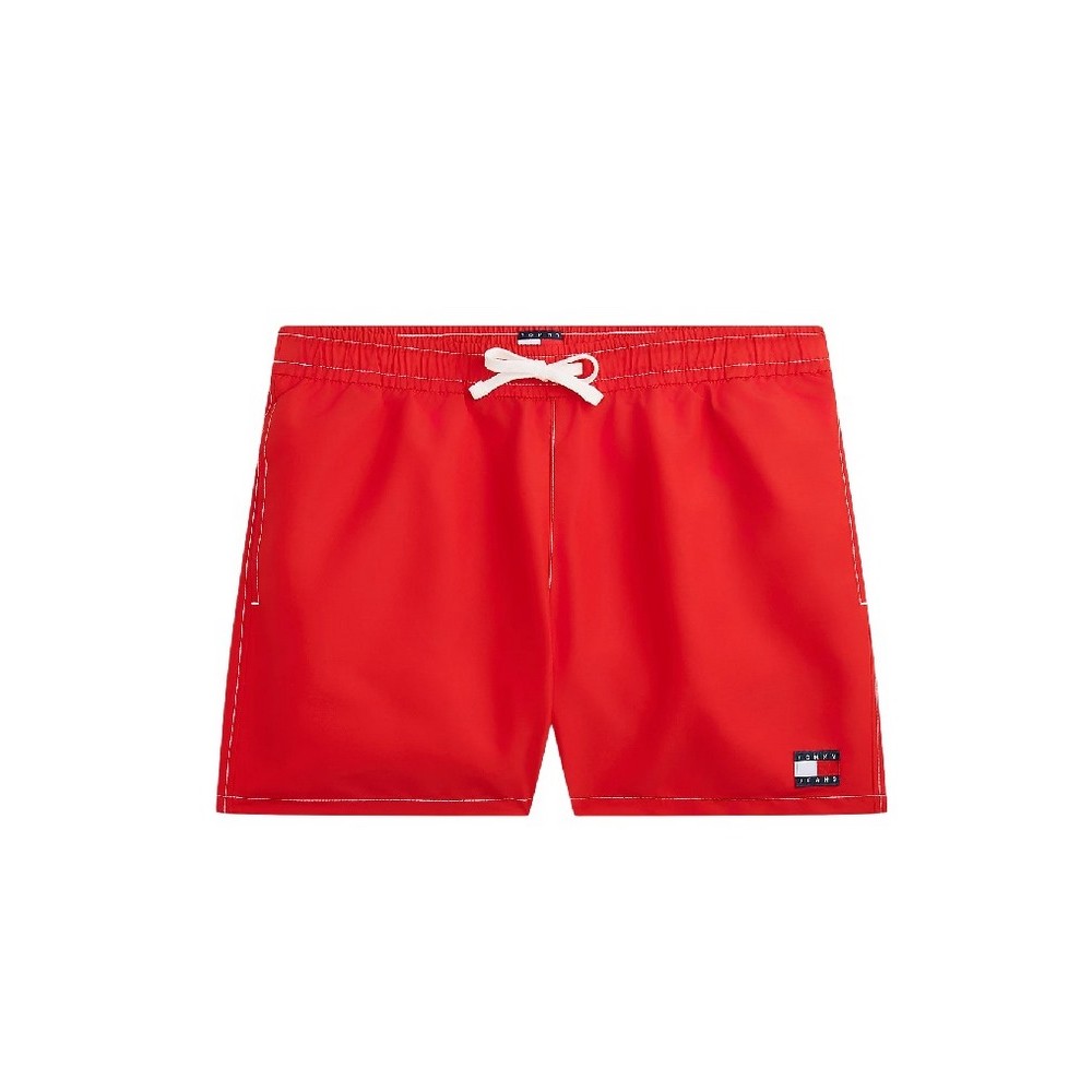 TOMMY JEANS MEDIUM DRAWSTRING SOLID ΜΑΓΙΟ ΑΝΔΡΙΚΟ RED