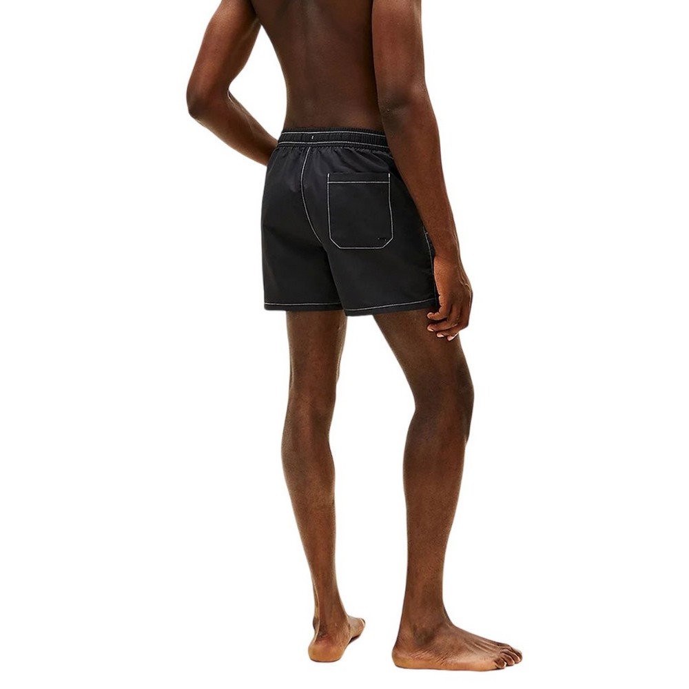 TOMMY JEANS MEDIUM DRAWSTRING SOLID ΜΑΓΙΟ ΑΝΔΡΙΚΟ BLACK