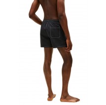 TOMMY JEANS MEDIUM DRAWSTRING SOLID ΜΑΓΙΟ ΑΝΔΡΙΚΟ BLACK