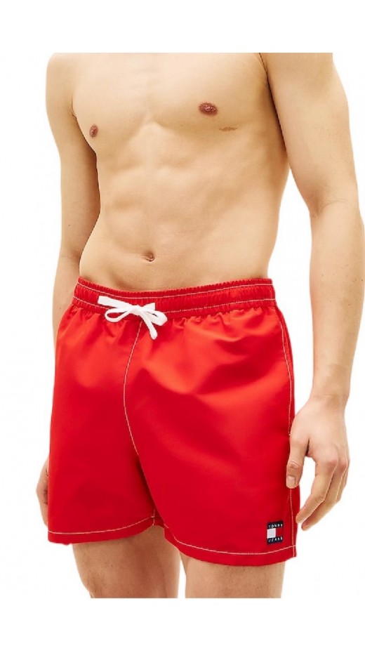 TOMMY JEANS MEDIUM DRAWSTRING SOLID ΜΑΓΙΟ ΑΝΔΡΙΚΟ RED