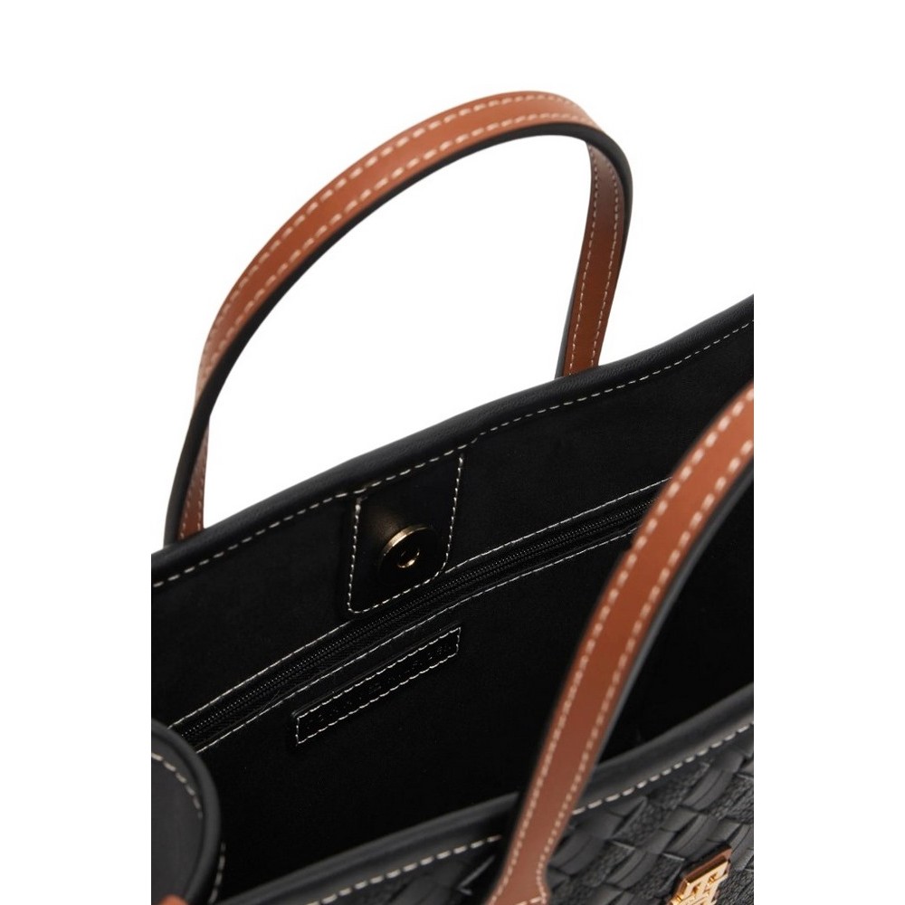 TOMMY HILFIGER CITY MINI TOTE ΤΣΑΝΤΑ ΓΥΝΑΙΚΕΙΑ BLACK