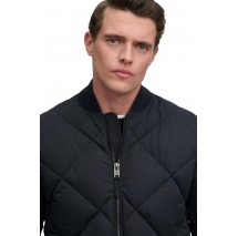 SUPERDRY DIAMOND QUILT JACKET ΜΠΟΥΦΑΝ ΑΝΔΡΙΚΟ NAVY