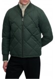 SUPERDRY DIAMOND QUILT JACKET ΜΠΟΥΦΑΝ ΑΝΔΡΙΚΟ FOREST GREEN