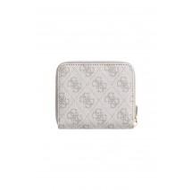 GUESS LAUREL II SLG SMALL ZIP AROUND ΠΟΡΤΟΦΟΛΙ ΓΥΝΑΙΚΕΙΟ TAUPE