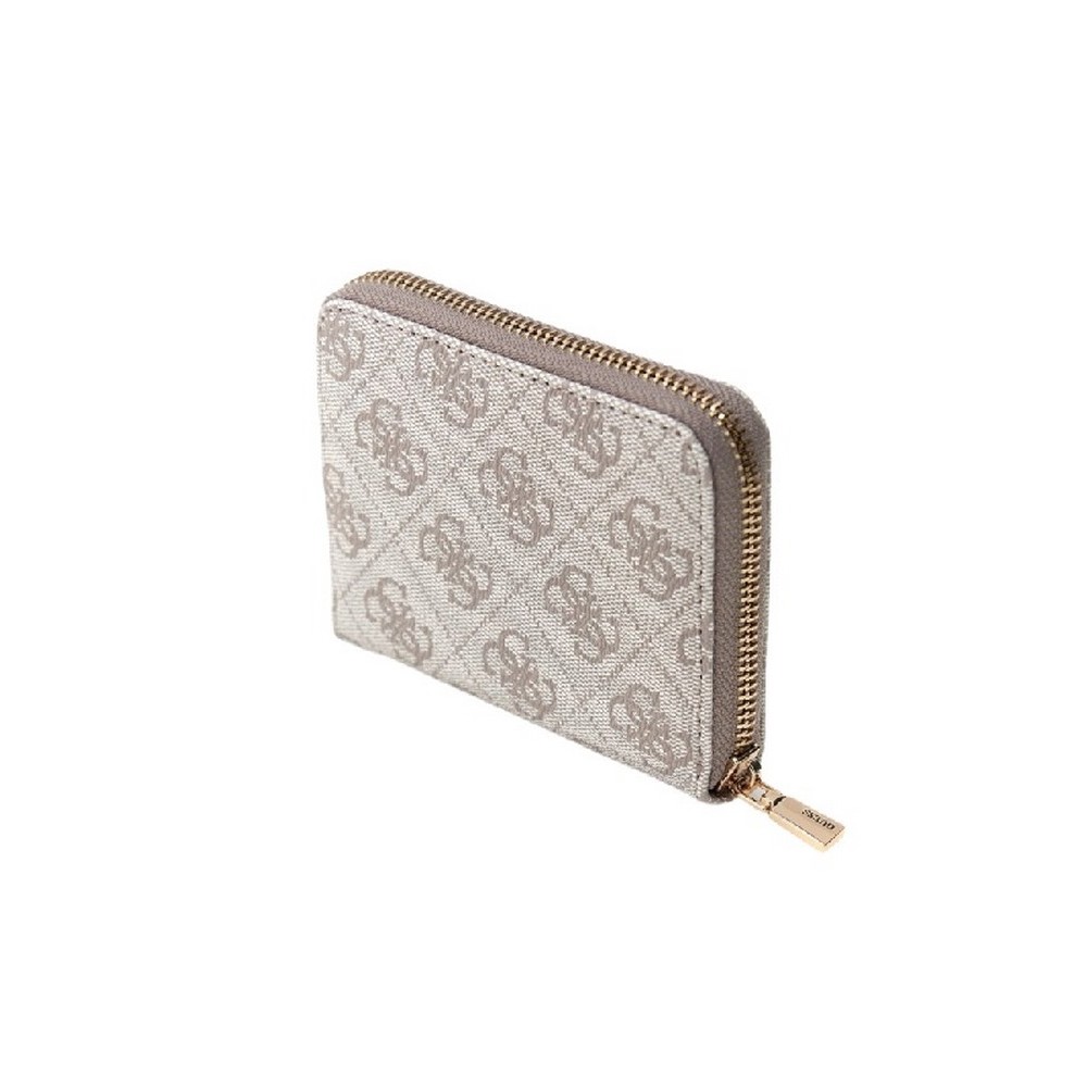 GUESS LAUREL II SLG SMALL ZIP AROUND ΠΟΡΤΟΦΟΛΙ ΓΥΝΑΙΚΕΙΟ TAUPE