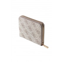 GUESS LAUREL II SLG SMALL ZIP AROUND ΠΟΡΤΟΦΟΛΙ ΓΥΝΑΙΚΕΙΟ TAUPE