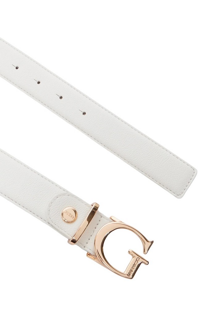 GUESS BIANCA ADJ AND NOT REV H30 ΖΩΝΗ ΓΥΝΑΙΚΕΙΑ WHITE