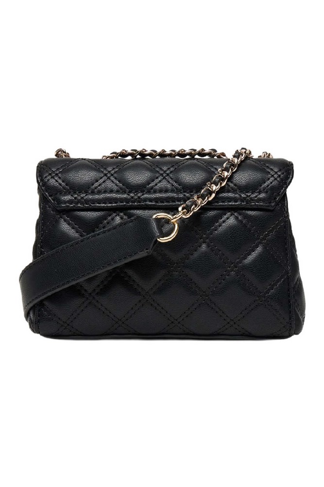 GUESS GIULLY II MINI 2 COMP CVRT FLP ΤΣΑΝΤΑ ΓΥΝΑΙΚΕΙΑ BLACK