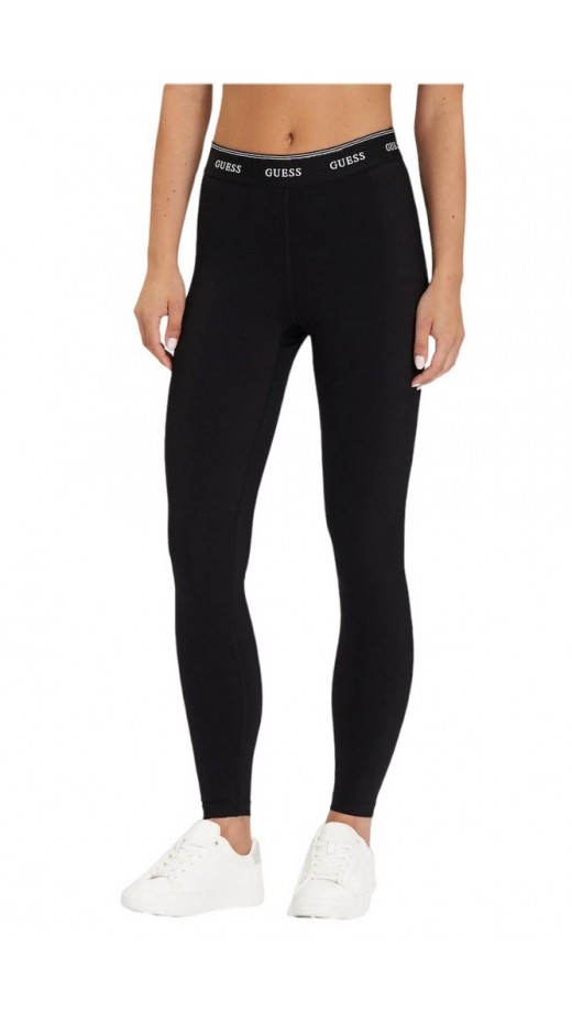 GUESS ALBA LEGGINGS ΚΟΛΑΝ ΓΥΝΑΙΚΕΙΟ BLACK