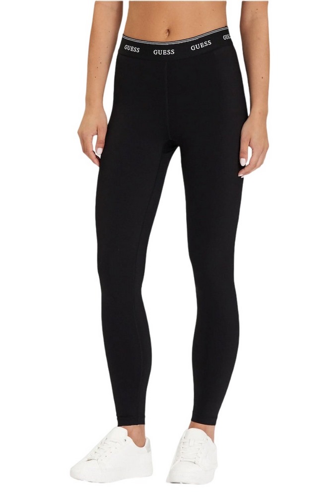 GUESS ALBA LEGGINGS ΚΟΛΑΝ ΓΥΝΑΙΚΕΙΟ BLACK