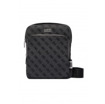 GUESS BOSTON CROSSBODY FLAT HMBOSTP6123 ΤΣΑΝΤΑ ΑΝΔΡΙΚΗ BLACK