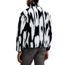 CALVIN KLEIN JEANS LS JACQUARD 3 SHERPA JACKET ΜΠΟΥΦΑΝ ΑΝΔΡΙΚΟ BLACK