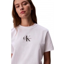 CALVIN KLEIN JEANS 20S CLASSIC LOGO T-SHIRT ΜΠΛΟΥΖΑ ΓΥΝΑΙΚΕΙΑ BRIGHT WHITE