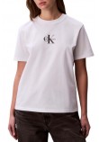 CALVIN KLEIN JEANS 20S CLASSIC LOGO T-SHIRT ΜΠΛΟΥΖΑ ΓΥΝΑΙΚΕΙΑ BRIGHT WHITE