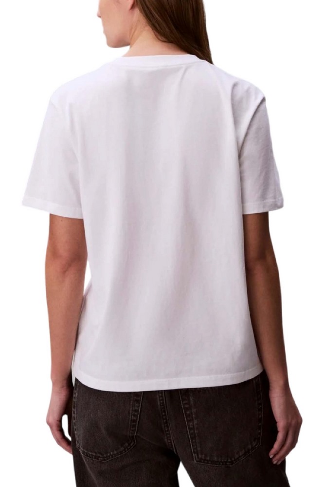 CALVIN KLEIN JEANS 20S CLASSIC LOGO T-SHIRT ΜΠΛΟΥΖΑ ΓΥΝΑΙΚΕΙΑ BRIGHT WHITE