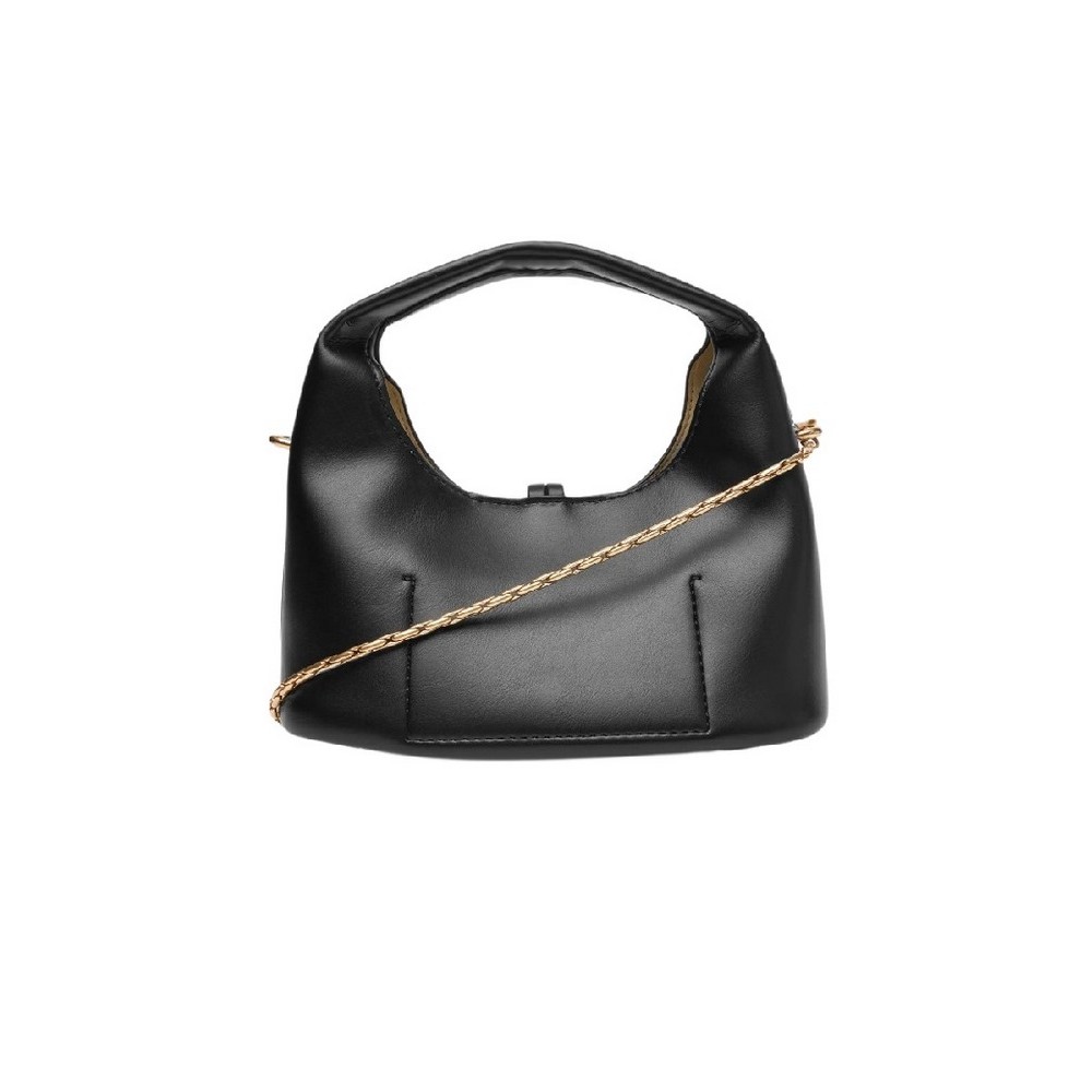CALVIN KLEIN STONE LOCK SLOUCHY CROSSBODY B ΤΣΑΝΤΑ ΓΥΝΑΙΚΕΙΑ BLACK