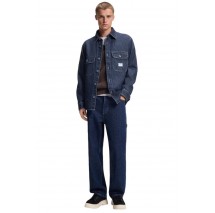 HUGO BOSS CASUAL SHIRT EBOLT ΠΟΥΚΑΜΙΣΟ ΑΝΔΡΙΚΟ DENIM DARK