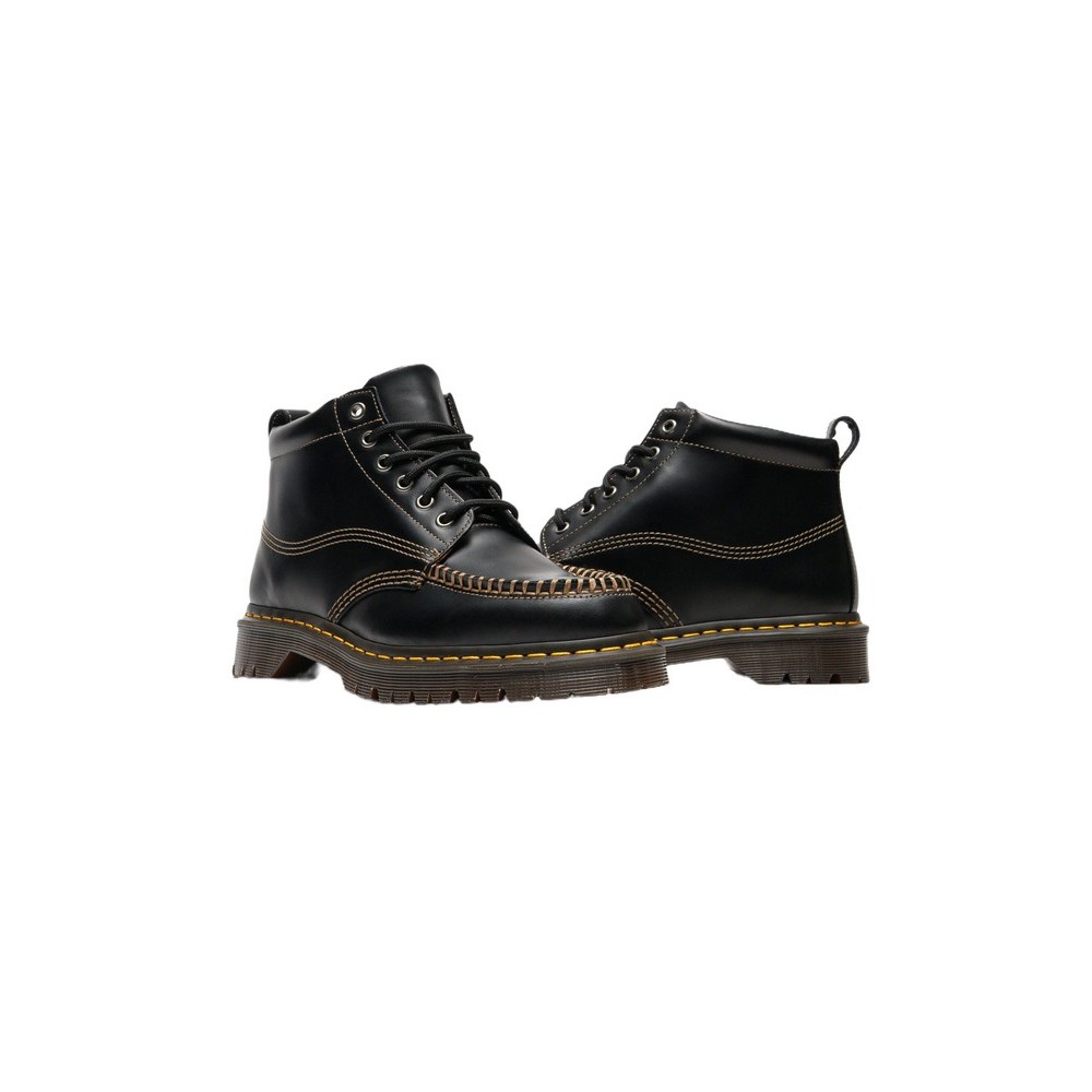 DR MARTENS LOWELL CHUKKA 6 EYE BOOT ΠΑΠΟΥΤΣΙ ΑΝΔΡΙΚΟ BLACK