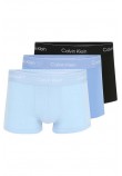 CALVIN KLEIN LOW RISE TRUNK 3PK ΕΣΩΡΟΥΧΟ ΑΝΔΡΙΚΟ BLUE/BLACK