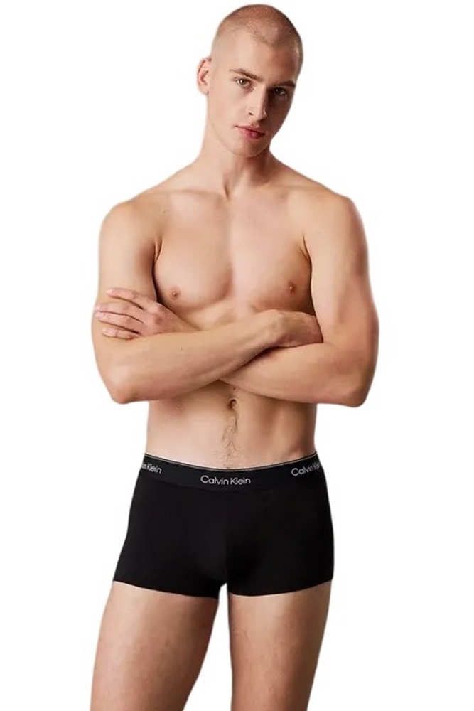 CALVIN KLEIN LOW RISE TRUNK 3PK ΕΣΩΡΟΥΧΟ ΑΝΔΡΙΚΟ BLUE/BLACK