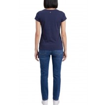 U.S.POLO LUCY 000270 CH3D SS T-SHIRT ΜΠΛΟΥΖΑ ΓΥΝΑΙΚΕΙΑ NAVY