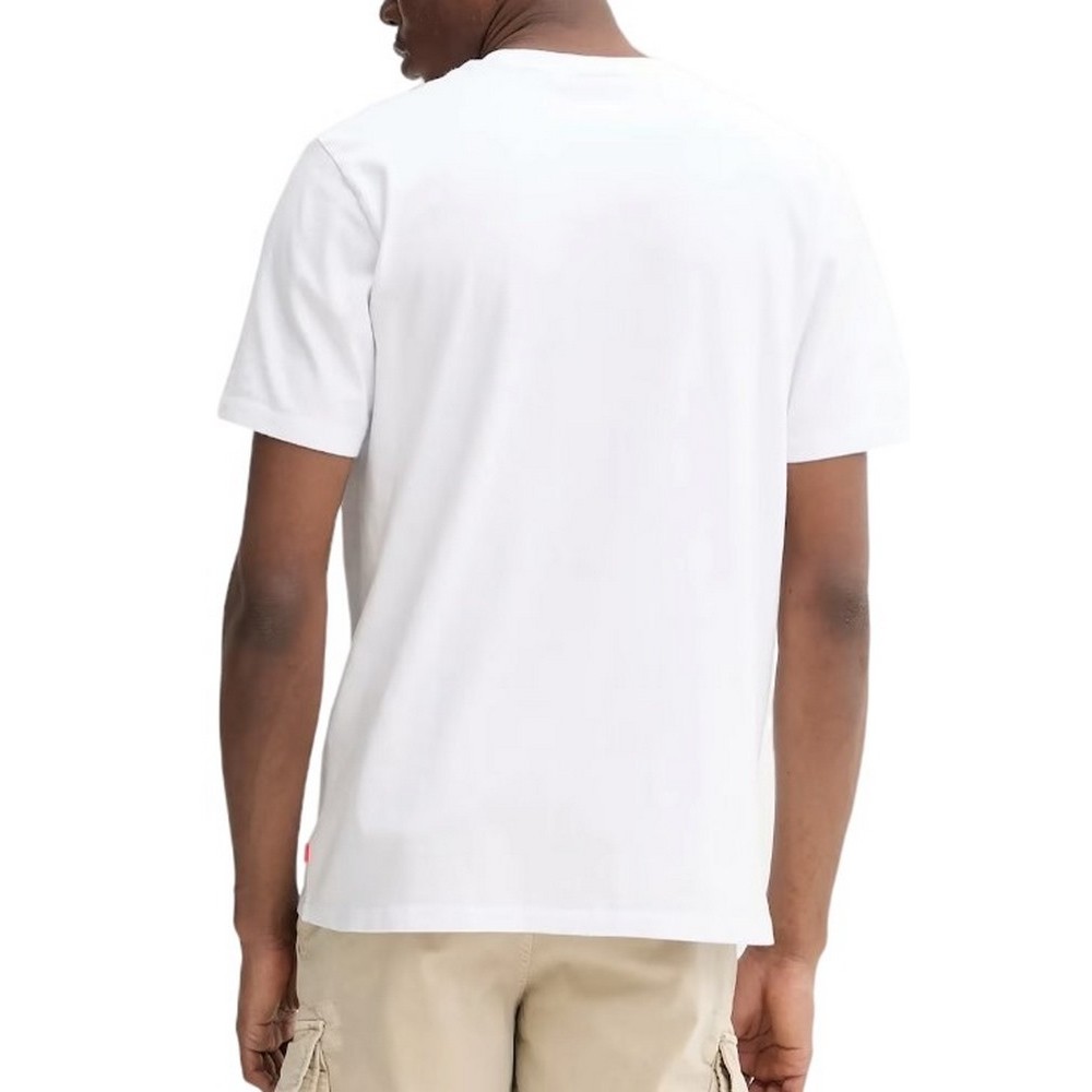 SUPERDRY D1 SDSW MICRO LOGO T-SHIRT ΜΠΛΟΥΖΑ ΑΝΔΡΙΚΗ WHITE