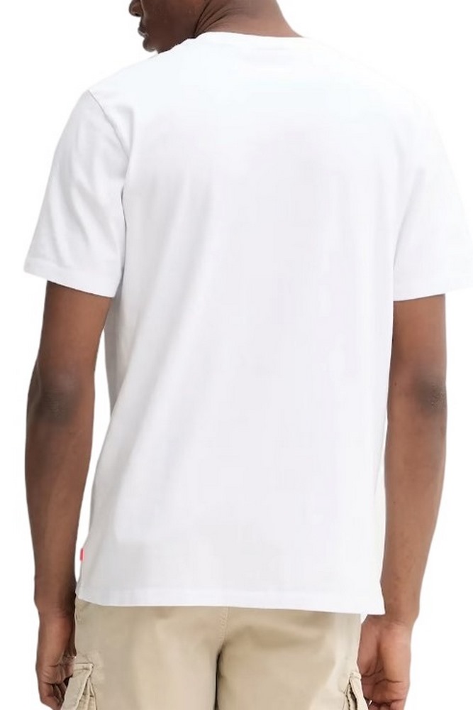 SUPERDRY D1 SDSW MICRO LOGO T-SHIRT ΜΠΛΟΥΖΑ ΑΝΔΡΙΚΗ WHITE