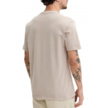 SUPERDRY D1 SDSW MICRO LOGO T-SHIRT ΜΠΛΟΥΖΑ ΑΝΔΡΙΚΗ BEIGE