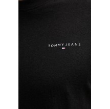 TOMMY JEANS SLIM LINEAR CHEST TEET-SHIRT ΜΠΛΟΥΖΑ ΑΝΔΡΙΚΗ BLACK