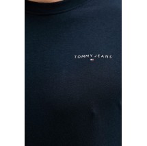 TOMMY JEANS SLIM LINEAR CHEST TEET-SHIRT ΜΠΛΟΥΖΑ ΑΝΔΡΙΚΗ NAVY