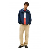 TOMMY JEANS CHICAGO FLAG WINDBREAKER EXT ΜΠΟΥΦΑΝ ΑΝΔΡΙΚΟ NAVY