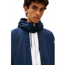 TOMMY JEANS CHICAGO FLAG WINDBREAKER EXT ΜΠΟΥΦΑΝ ΑΝΔΡΙΚΟ NAVY