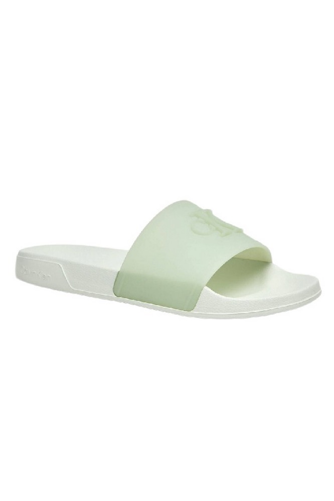CALVIN KLEIN POOL SLIDE TPU ΠΑΝΤΟΦΛΑ ΓΥΝΑΙΚΕΙΑ MINT