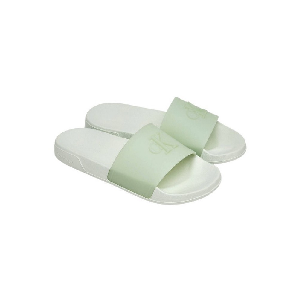 CALVIN KLEIN POOL SLIDE TPU ΠΑΝΤΟΦΛΑ ΓΥΝΑΙΚΕΙΑ MINT