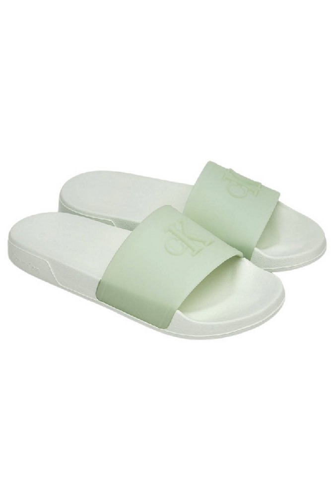 CALVIN KLEIN POOL SLIDE TPU ΠΑΝΤΟΦΛΑ ΓΥΝΑΙΚΕΙΑ MINT