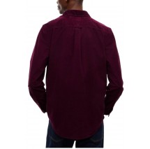 TOMMY JEANS REG BABY CORDUROY SHIRT EXT ΠΟΥΚΑΜΙΣΟ ΑΝΔΡΙΚΟ BERRY