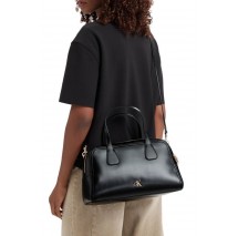 CALVIN KLEIN MEDIUM BOWLING BAG ΤΣΑΝΤΑ ΓΥΝΑΙΚΕΙΑ BLACK