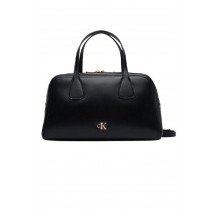 CALVIN KLEIN MEDIUM BOWLING BAG ΤΣΑΝΤΑ ΓΥΝΑΙΚΕΙΑ BLACK