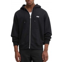 HUGO BOSS JERSEY SWEATSHIRT NARDIMEZ ΖΑΚΕΤΑ ΦΟΥΤΕΡ ΑΝΔΡΙΚΗ BLACK