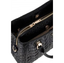 GUESS STACEY GIRLFRIEND SATCHEL ΤΣΑΝΤΑ ΓΥΝΑΙΚΕΙΑ BLACK