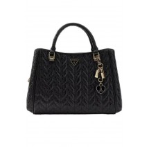 GUESS STACEY GIRLFRIEND SATCHEL ΤΣΑΝΤΑ ΓΥΝΑΙΚΕΙΑ BLACK
