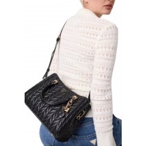 GUESS STACEY GIRLFRIEND SATCHEL ΤΣΑΝΤΑ ΓΥΝΑΙΚΕΙΑ BLACK