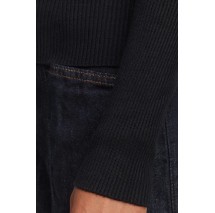 GUESS MEGHAN SWTR ΜΠΛΟΥΖΑ ΜΑΚΡΥΜΑΝΙΚΗ ΓΥΝΑΙΚΕΙΑ BLACK