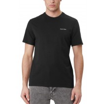 CALVIN KLEIN MICRO LOGO CREWNECK T-SHIRT ΜΠΛΟΥΖΑ ΑΝΔΡΙΚΗ BLACK