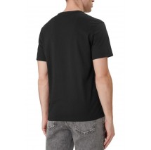 CALVIN KLEIN MICRO LOGO CREWNECK T-SHIRT ΜΠΛΟΥΖΑ ΑΝΔΡΙΚΗ BLACK