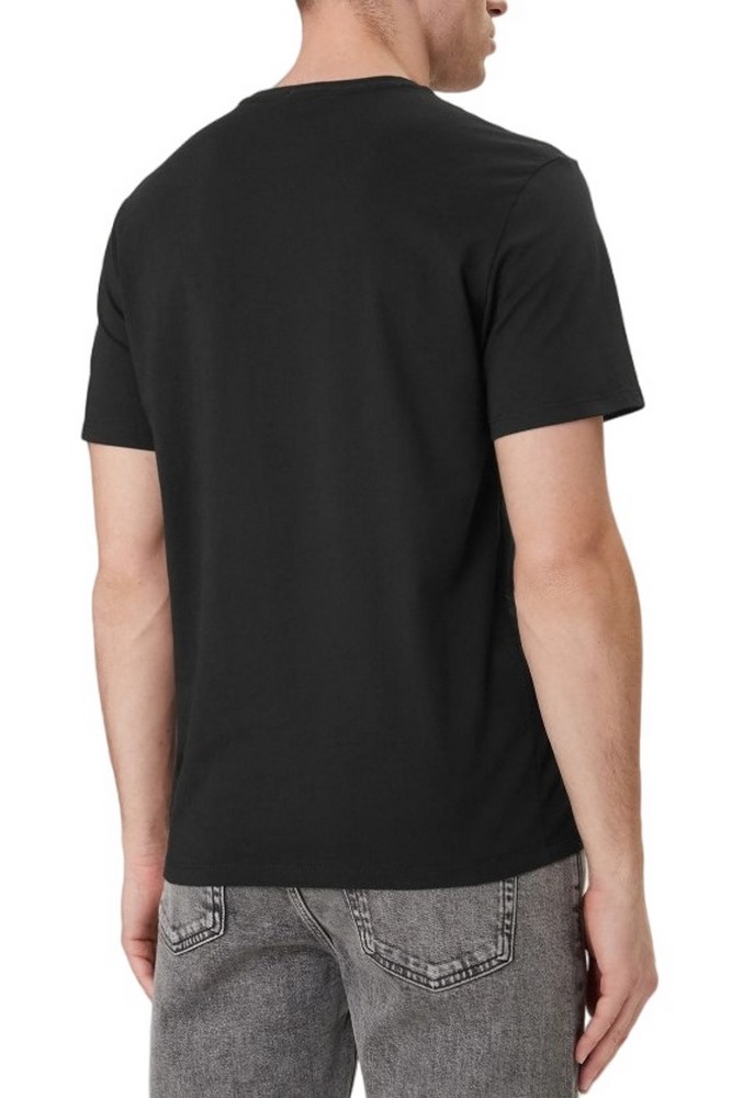 CALVIN KLEIN MICRO LOGO CREWNECK T-SHIRT ΜΠΛΟΥΖΑ ΑΝΔΡΙΚΗ BLACK