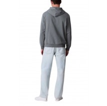 CALVIN KLEIN JEANS TERRY HOODIE ΦΟΥΤΕΡ ΜΠΛΟΥΖΑ ΑΝΔΡΙΚΗ GREY
