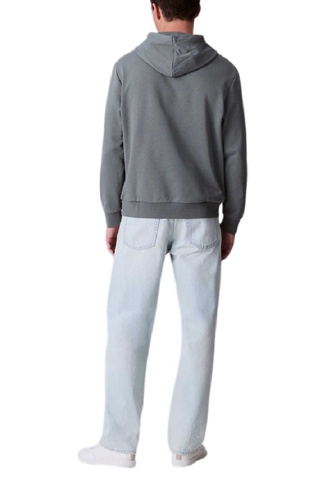 CALVIN KLEIN JEANS LS E 350TRRY CLVN LN ΦΟΥΤΕΡ ΜΠΛΟΥΖΑ ΑΝΔΡΙΚΗ GREY
