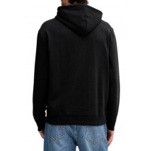CALVIN KLEIN JEANS TERRY HOODIE ΦΟΥΤΕΡ ΜΠΛΟΥΖΑ ΑΝΔΡΙΚΗ BLACK